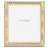 Watchband Satin Gold 8" X 10" Photo Frame
